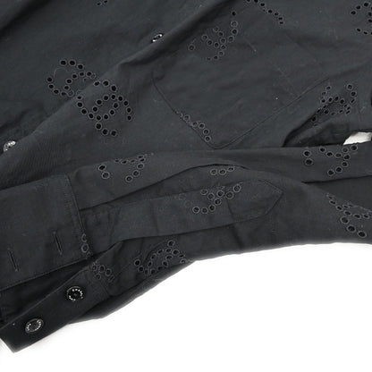 Chanel 2008 Blouse Shirt Black #34
