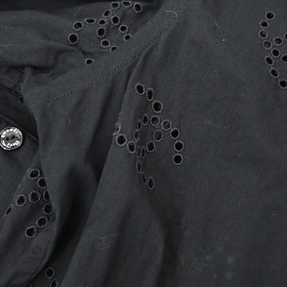 Chanel 2008 Blouse Shirt Black #34