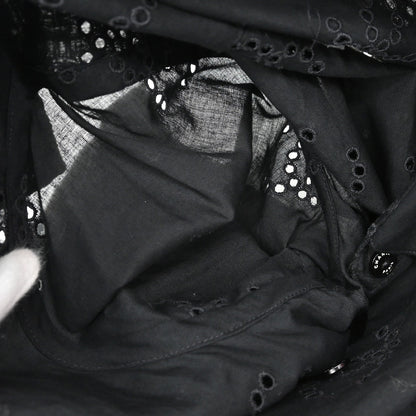 Chanel 2008 Blouse Shirt Black #34