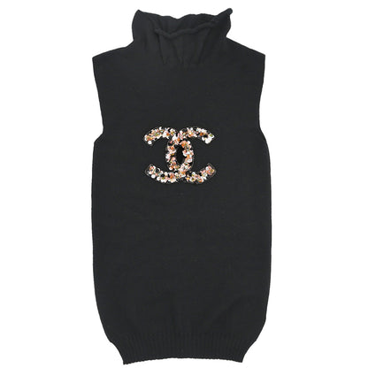 Chanel 2005 Sleeveless Top Black #34
