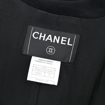 Chanel 2000 Coat Black #38