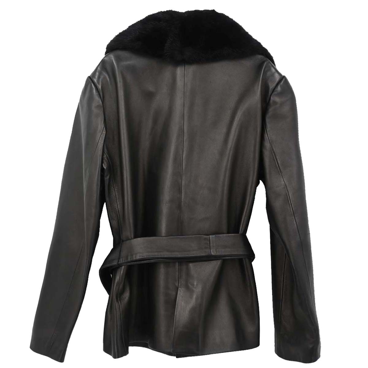 Loewe Leather Jacket Black #46