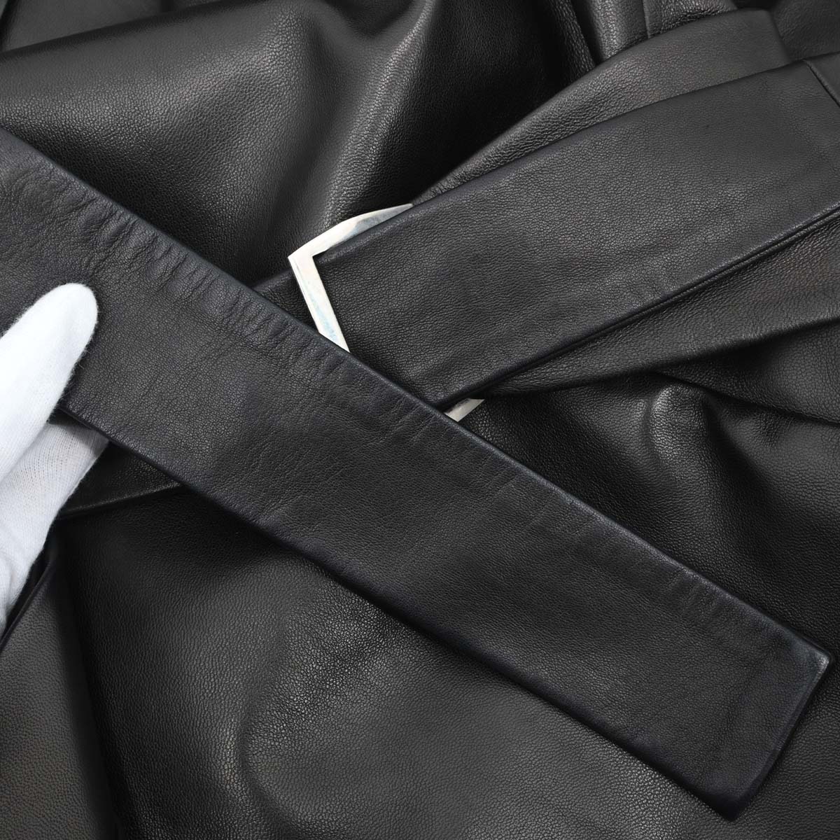 Loewe Leather Jacket Black #46