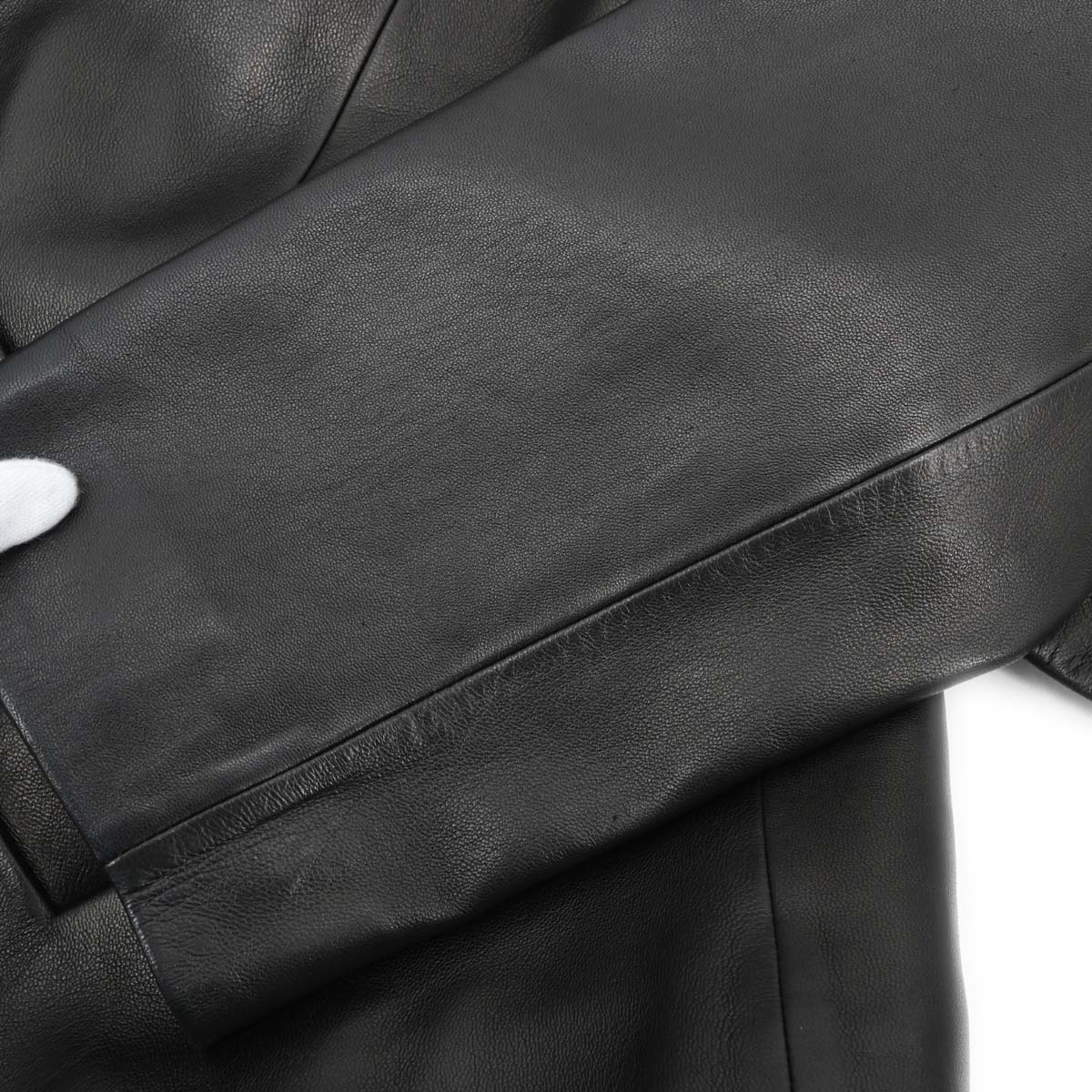 Loewe Leather Jacket Black #46