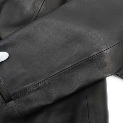 Loewe Leather Jacket Black #46