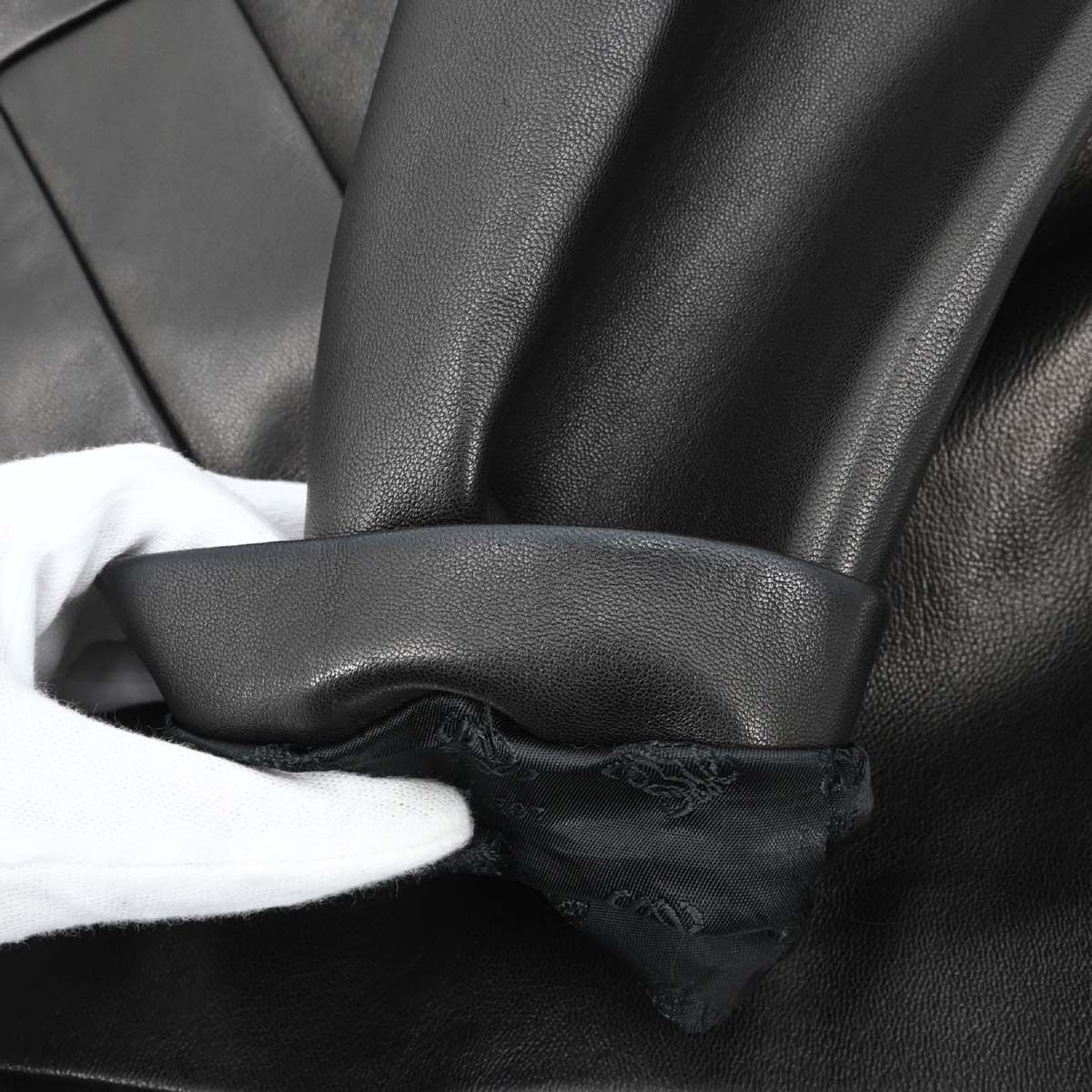 Loewe Leather Jacket Black #46