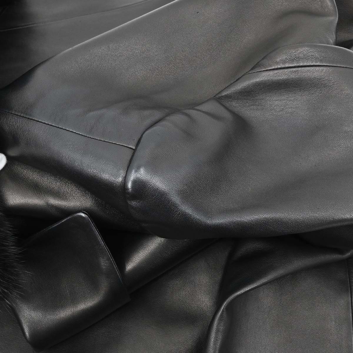 Loewe Leather Jacket Black #46