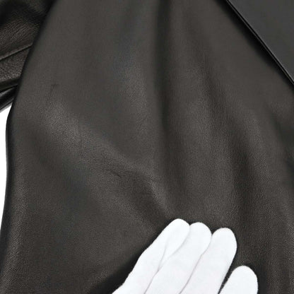 Loewe Leather Jacket Black #46