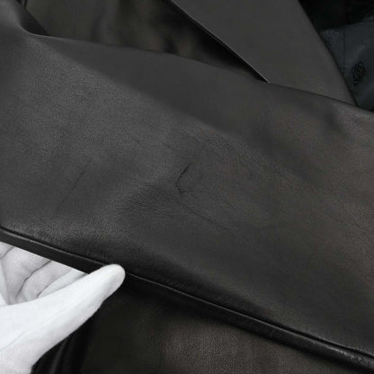 Loewe Leather Jacket Black #46