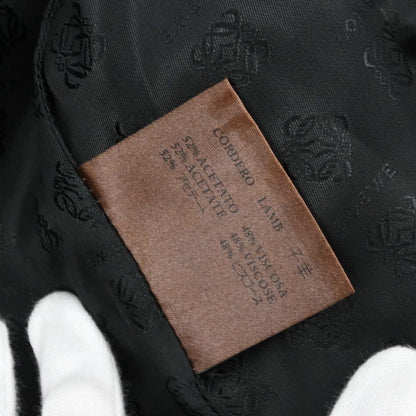 Loewe Leather Jacket Black #46