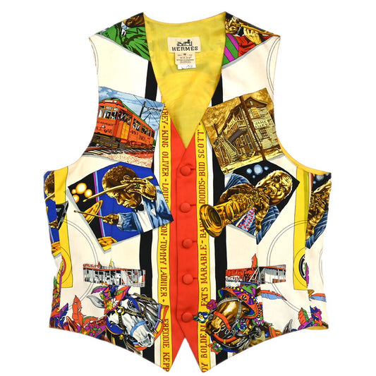 Hermes Vest The Original New-Orleans Creole Jazz 1923 Yellow #48