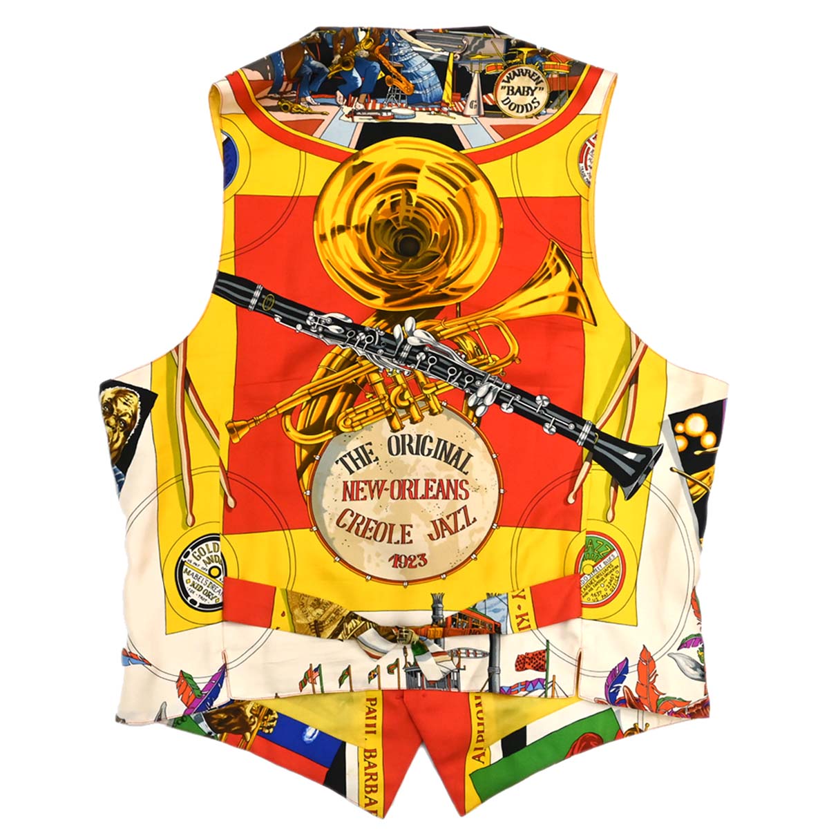 Hermes Vest The Original New-Orleans Creole Jazz 1923 Yellow #48