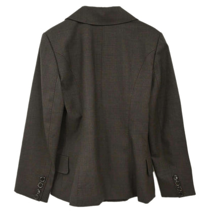 Louis Vuitton 2008 Single Breasted Jacket Dark Brown #34