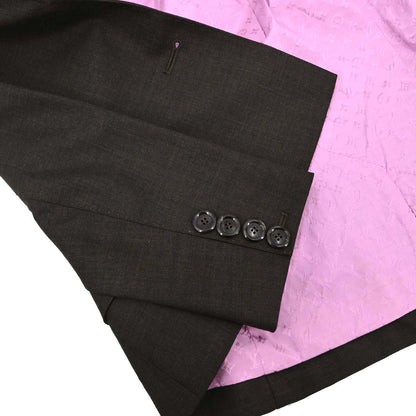 Louis Vuitton 2008 Single Breasted Jacket Dark Brown #34