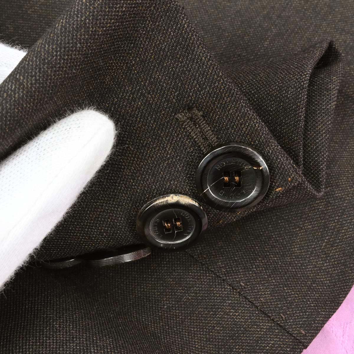 Louis Vuitton 2008 Single Breasted Jacket Dark Brown #34