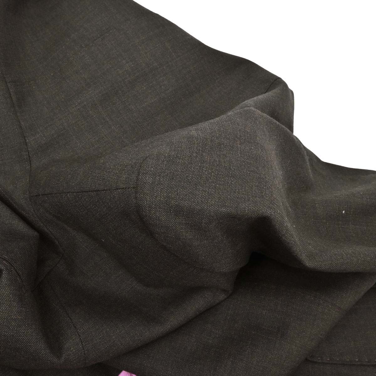 Louis Vuitton 2008 Single Breasted Jacket Dark Brown #34