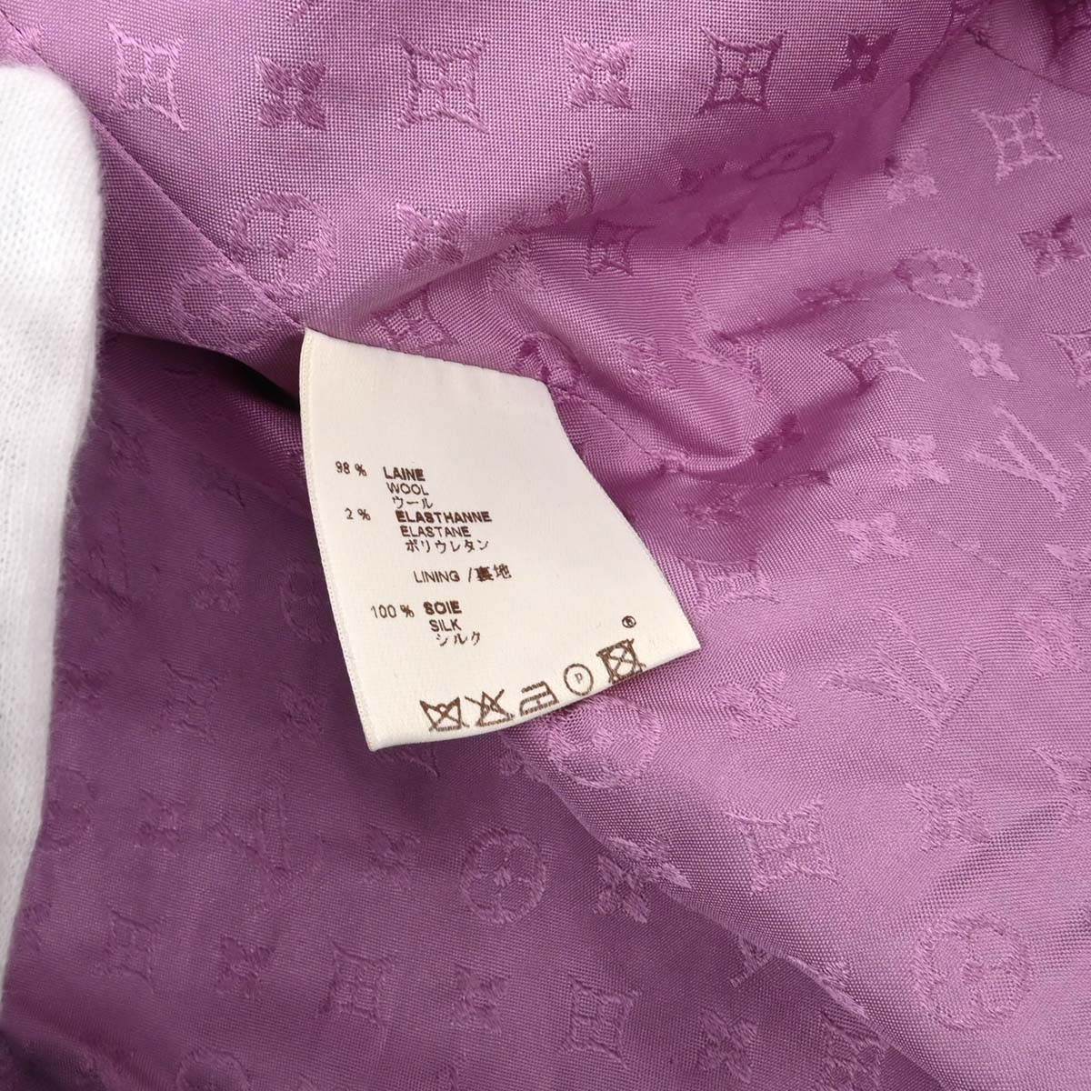 Louis Vuitton 2008 Single Breasted Jacket Dark Brown #34