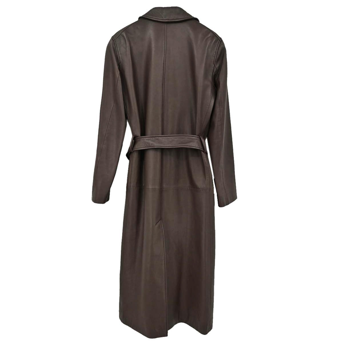 Loewe Leather Coat Brown #36