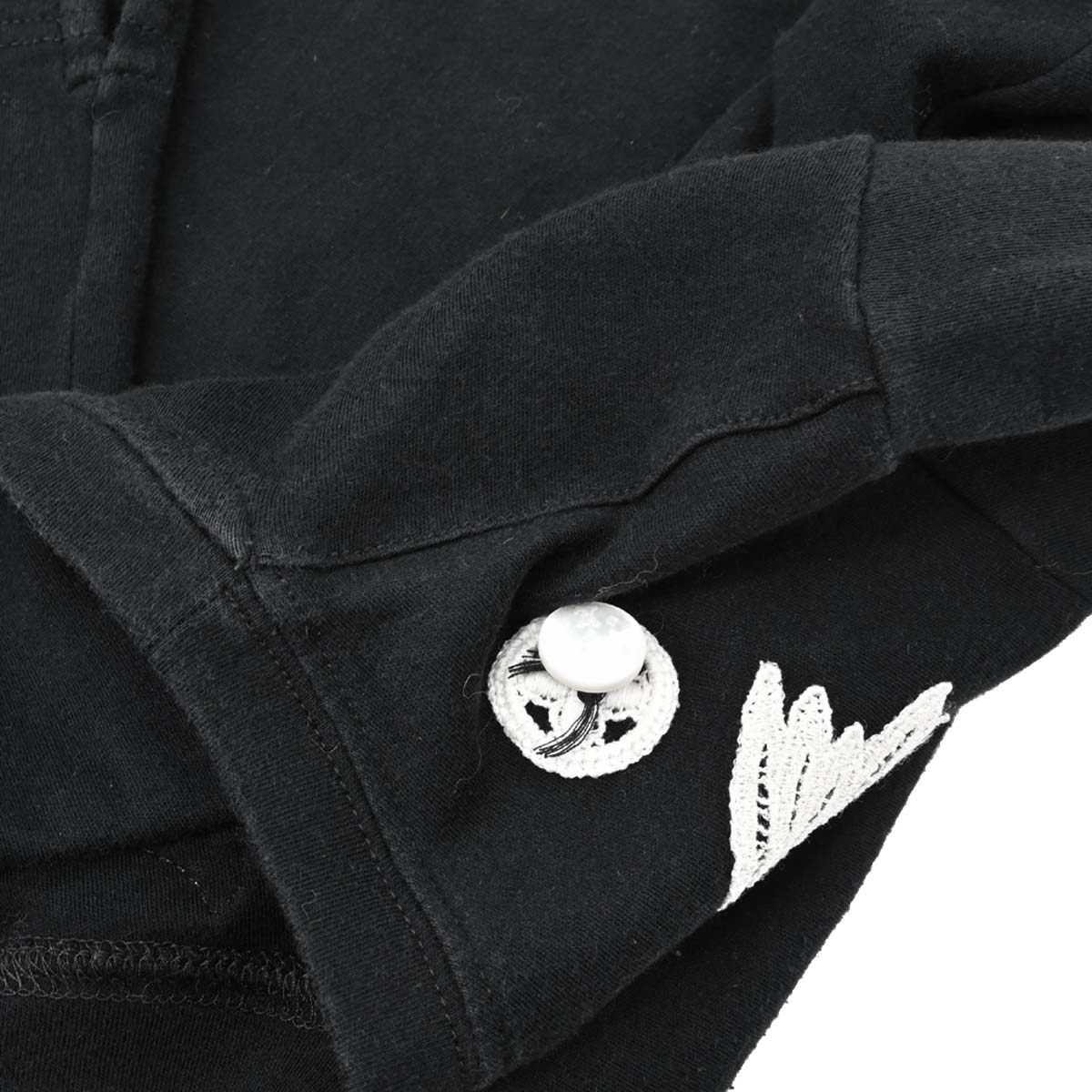 Louis Vuitton 2007 T-shirt Embroidery Black #L
