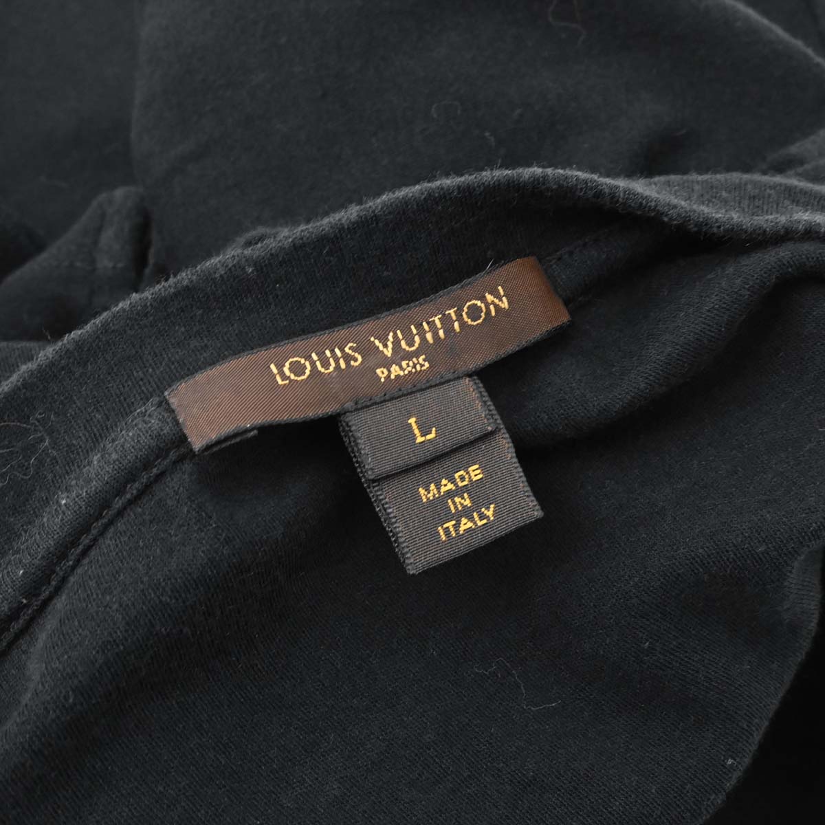 Louis Vuitton 2007 T-shirt Embroidery Black #L
