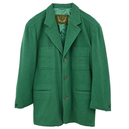 Christian Dior Single Breasted Jacket Green #M
