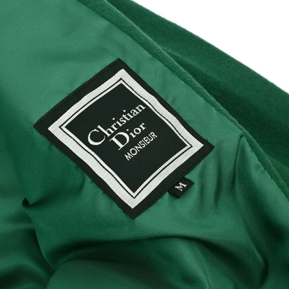 Christian Dior Single Breasted Jacket Green #M
