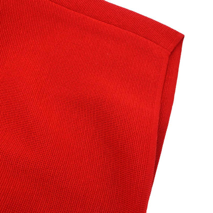 Yves Saint Laurent Short Sleeve Dress Red #M