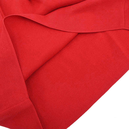 Yves Saint Laurent Short Sleeve Dress Red #M