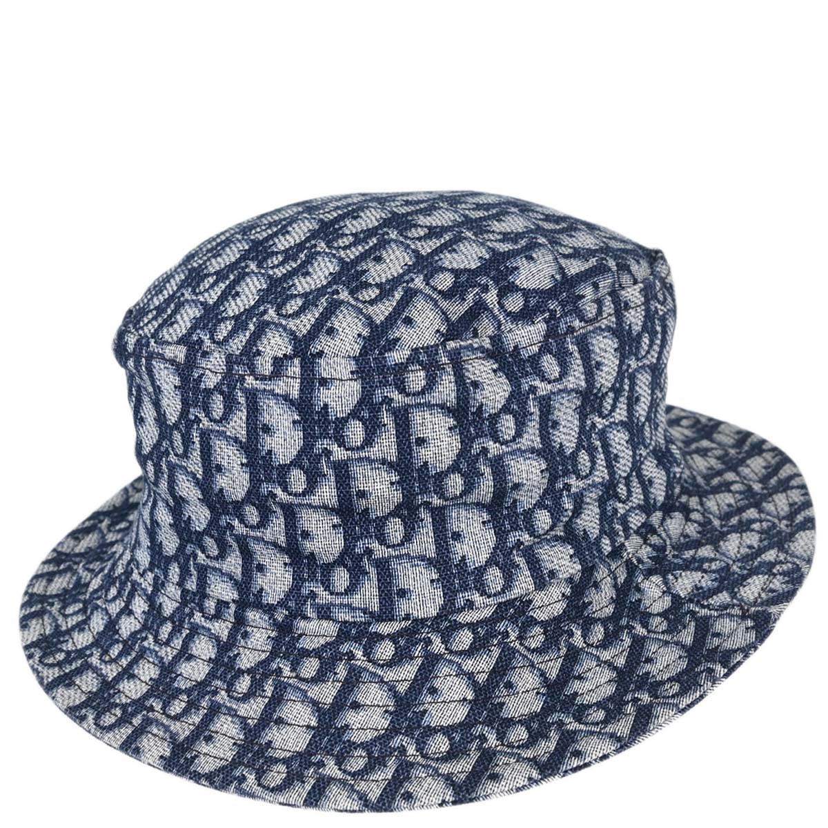 Christian Dior Trotter Bucket Hat Navy #58