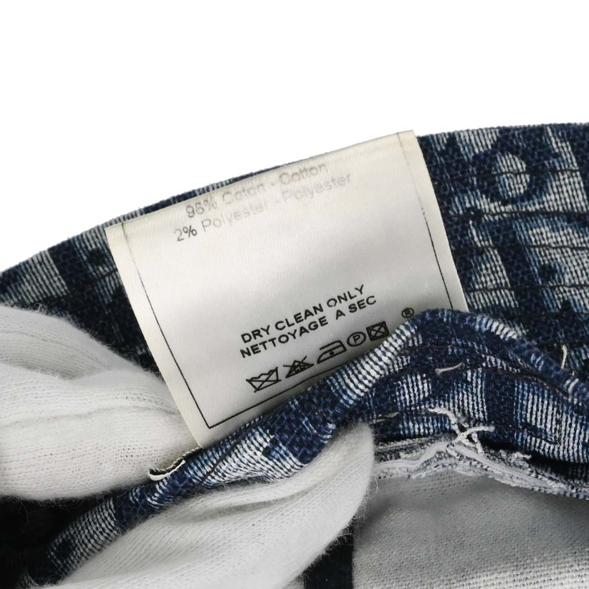 Christian Dior Trotter Bucket Hat Navy #58