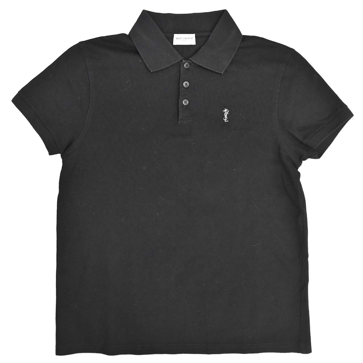 Saint Laurent 2018 Polo Shirt Top Black #S
