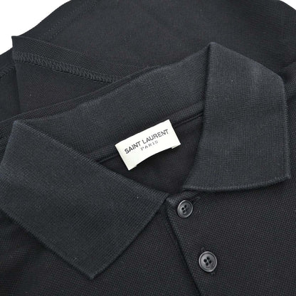 Saint Laurent 2018 Polo Shirt Top Black #S