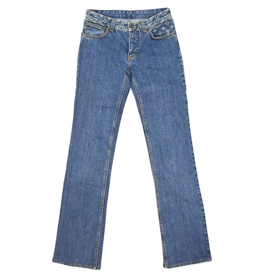 Louis Vuitton 2008 Denim Long Pants Blue #36