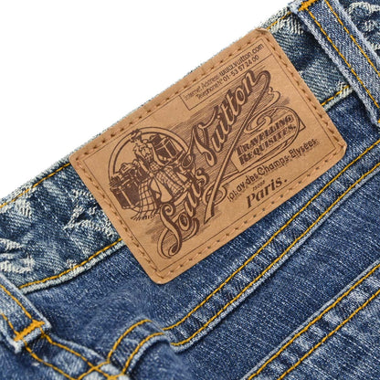 Louis Vuitton 2008 Denim Long Pants Blue #36