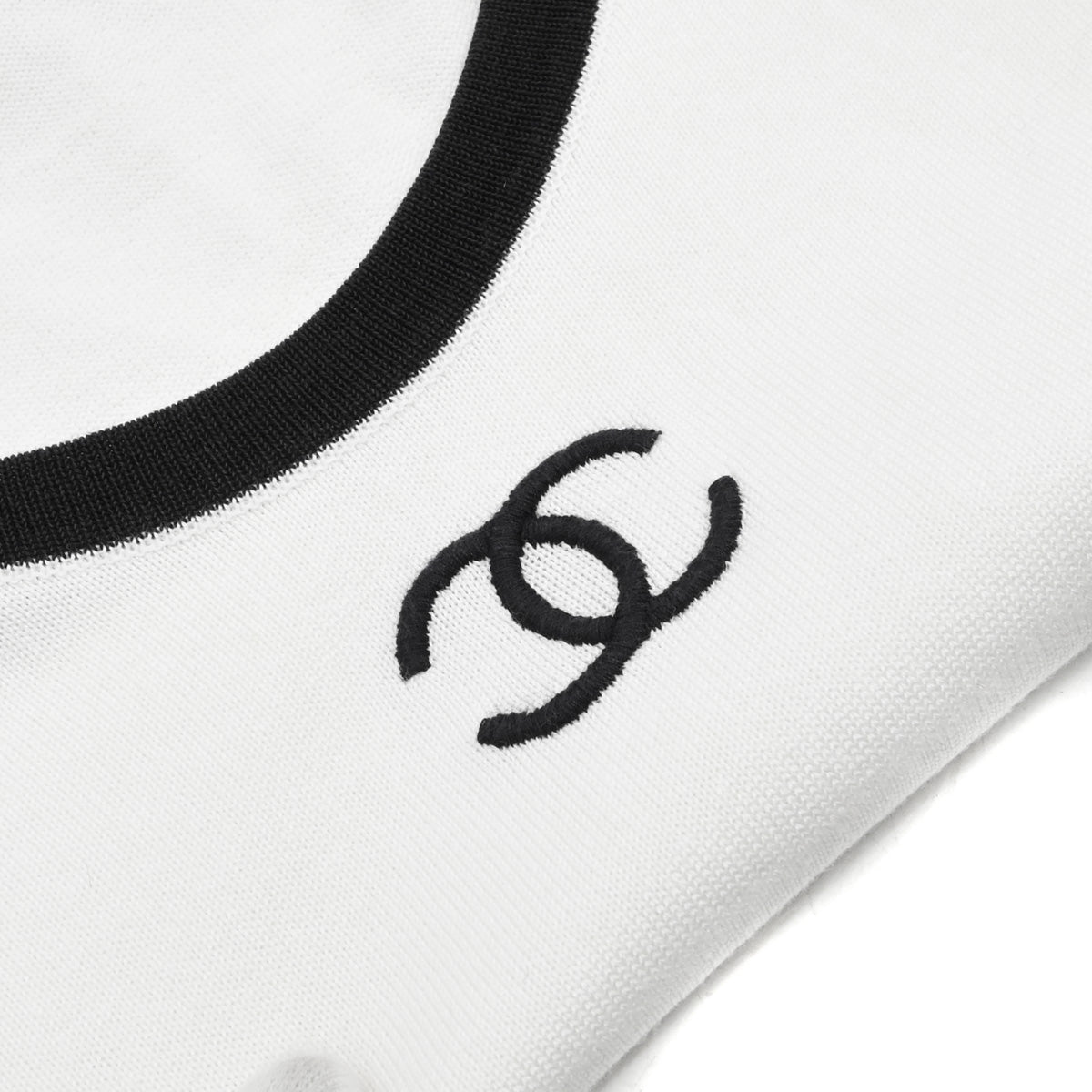 Chanel Short Sleeve T-shirt Top White #40