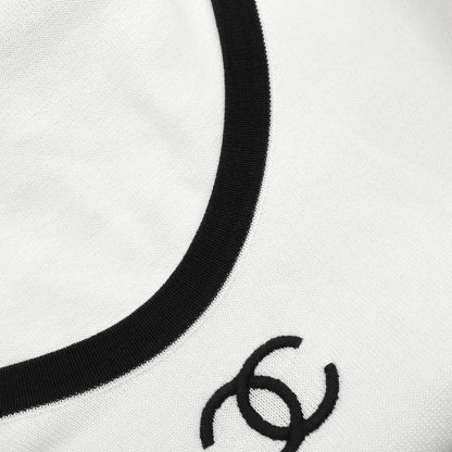 Chanel Short Sleeve T-shirt Top White #40