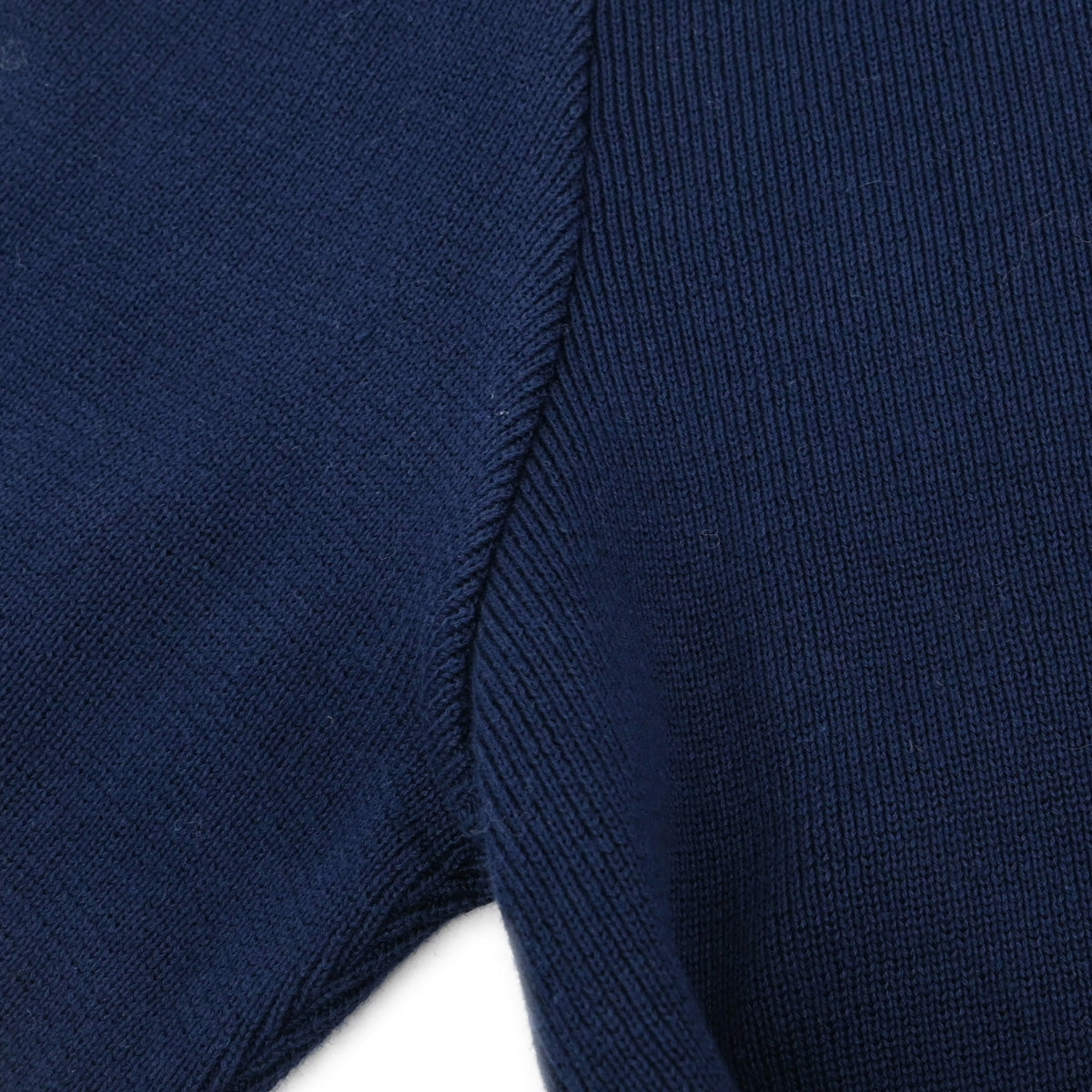 Chanel 1994 Short Sleeve Cardigan Navy #42