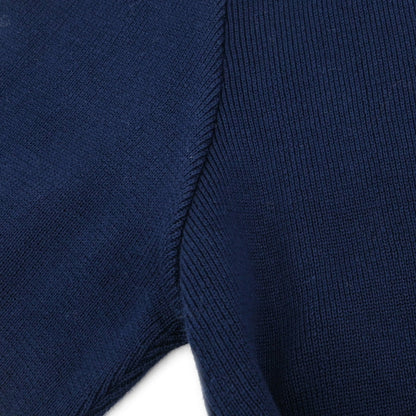 Chanel 1994 Short Sleeve Cardigan Navy #42