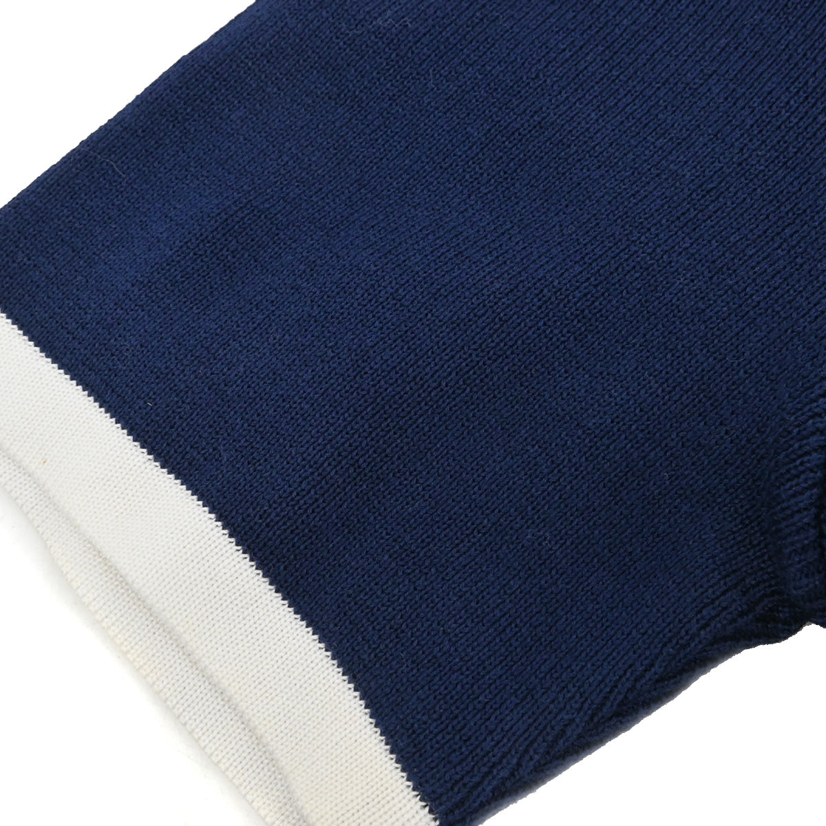 Chanel 1994 Short Sleeve Cardigan Navy #42