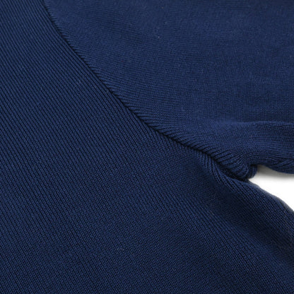Chanel 1994 Short Sleeve Cardigan Navy #42