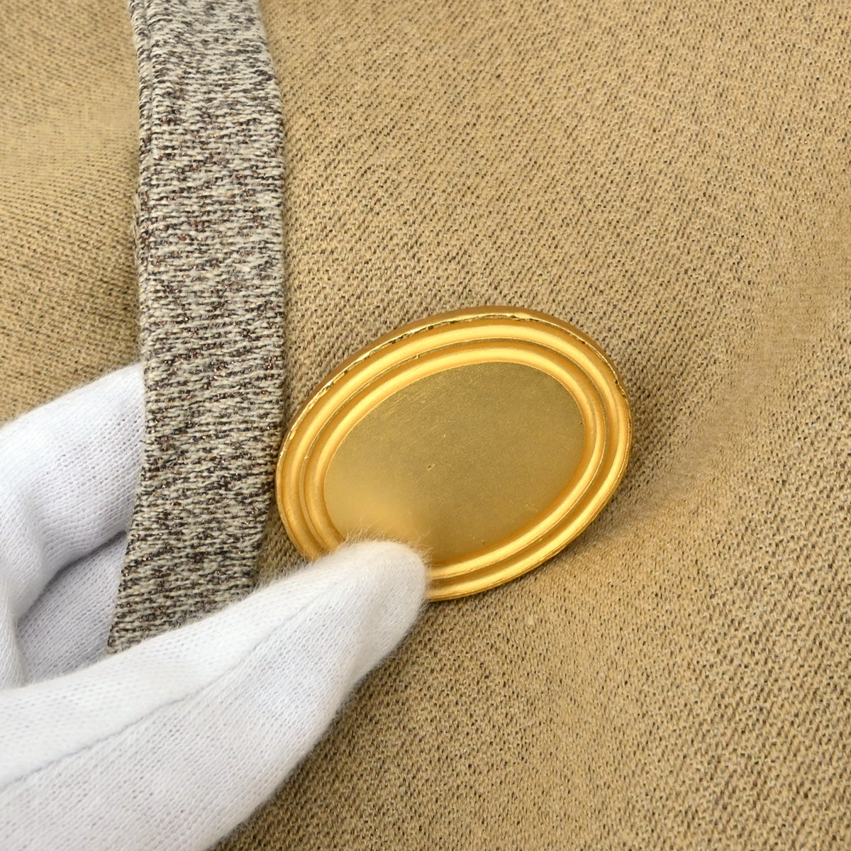 Christian Dior Single Breasted Jacket Beige #M