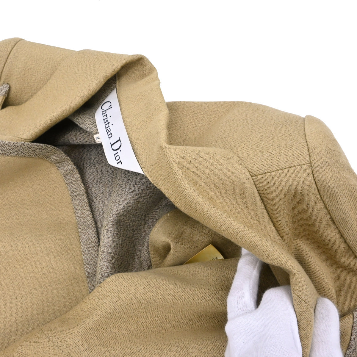 Christian Dior Single Breasted Jacket Beige #M