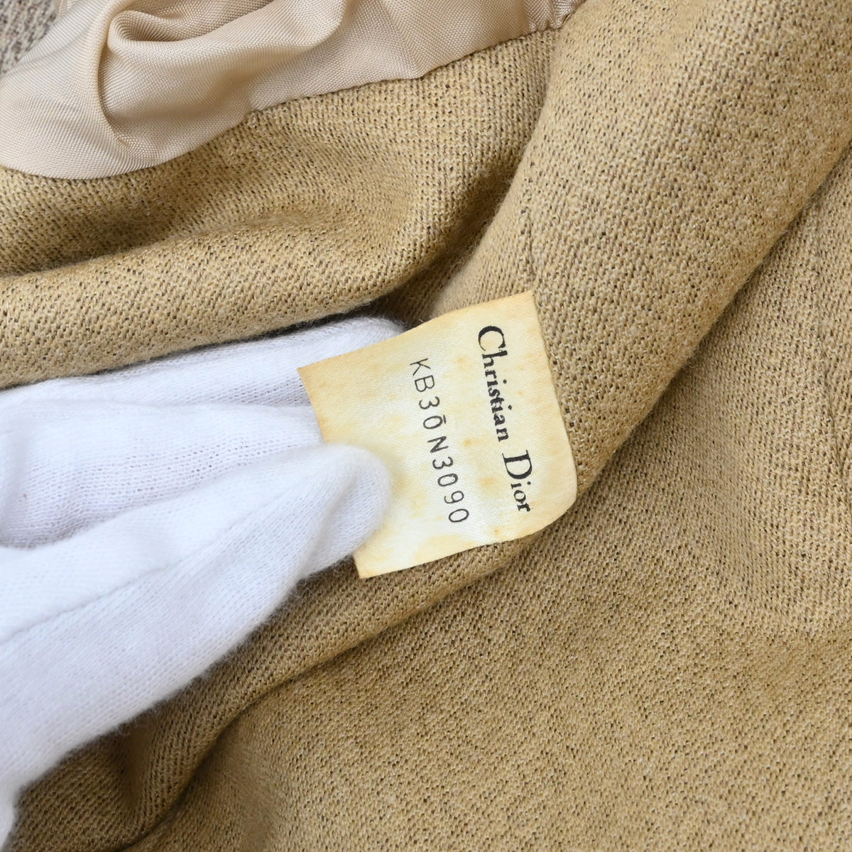 Christian Dior Single Breasted Jacket Beige #M
