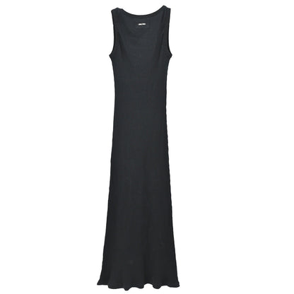 Miu Miu 2018 Tank Dress Black #S