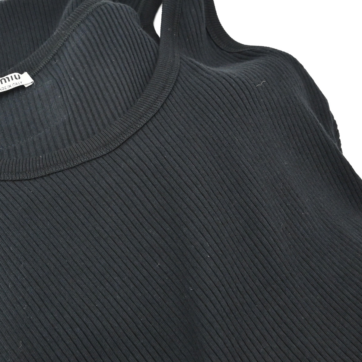 Miu Miu 2018 Tank Dress Black #S