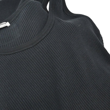 Miu Miu 2018 Tank Dress Black #S