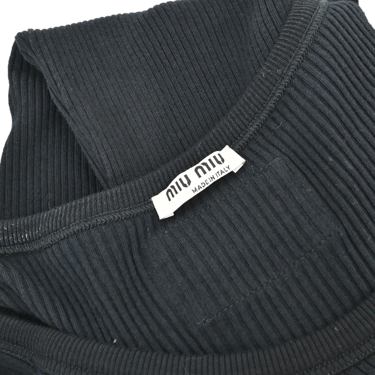 Miu Miu 2018 Tank Dress Black #S