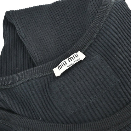 Miu Miu 2018 Tank Dress Black #S