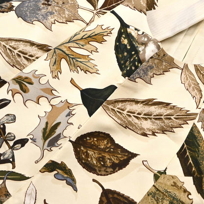 Hermes Vest Leaf-Print Ivory #38