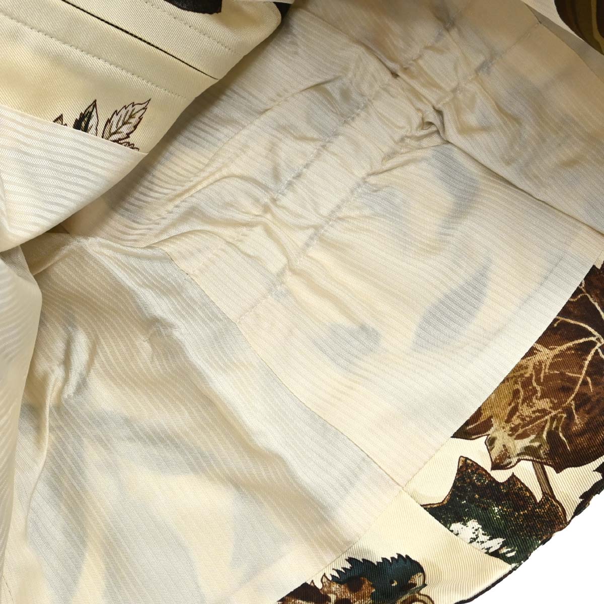 Hermes Vest Leaf-Print Ivory #38